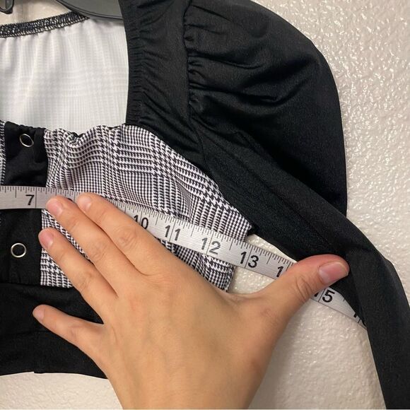 Kelle 2 piece leotard Dance Costume CONFIDENT PLAID TWILL suit 2870 MC child - Picture 6 of 10